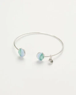 Enamel Shell Bangle