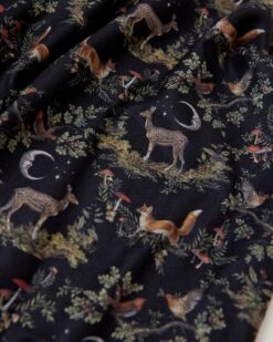 A Night's Tale Woodland Midnight Heavy Weight Scarf -Chic Accessories Shop a night s tale woodland midnight heavy weight scarf by fable england 39965109420276