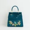Morning Song Kingfisher Mini Teal Tote 1 Morning Song Kingfisher Mini Teal Tote -Chic Accessories Shop acac22e5 4523 4d0c b7d9 f4982295ae91