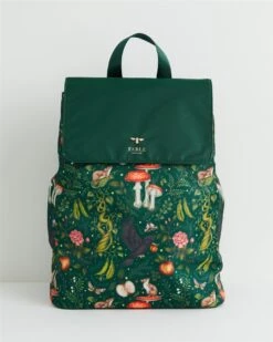 Catherine Rowe Into The Woods Backpack - Green