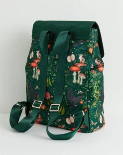 Catherine Rowe Into The Woods Backpack - Green -Chic Accessories Shop catherine rowe into the woods backpack green by fable england 40296206926068
