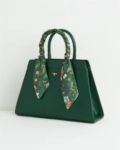 Catherine Rowe Into The Woods Tote - Green -Chic Accessories Shop catherine rowe into the woods tote green by fable england 40292791451892