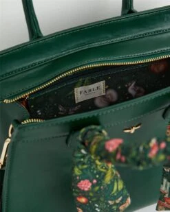 Catherine Rowe Into The Woods Tote - Green -Chic Accessories Shop catherine rowe into the woods tote green by fable england 40292791615732