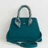 Catherine Rowe Into The Woods Tote - Teal 1 Catherine Rowe Into The Woods Tote - Teal -Chic Accessories Shop catherine rowe into the woods tote teal by fable england 40296570683636