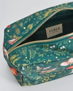 Catherine Rowe Into The Woods Travel Pouch - Green -Chic Accessories Shop catherine rowe into the woods travel pouch green by fable england 39017106243828