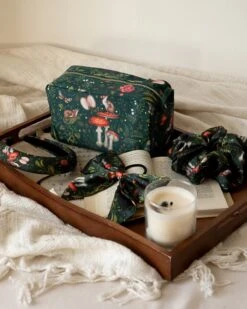 Catherine Rowe Into The Woods Travel Pouch - Green -Chic Accessories Shop catherine rowe into the woods travel pouch green by fable england 40468691615988