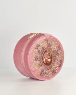 Chloe Giordani Dormouse Jewellery Box - Pink