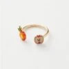 Enamel Apple Ring -Chic Accessories Shop enamel apple ring by fable england 40292836049140
