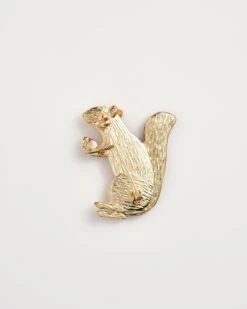 Enamel Cheeky Squirrel Brooch -Chic Accessories Shop enamel cheeky squirrel brooch by fable england 40872621113588