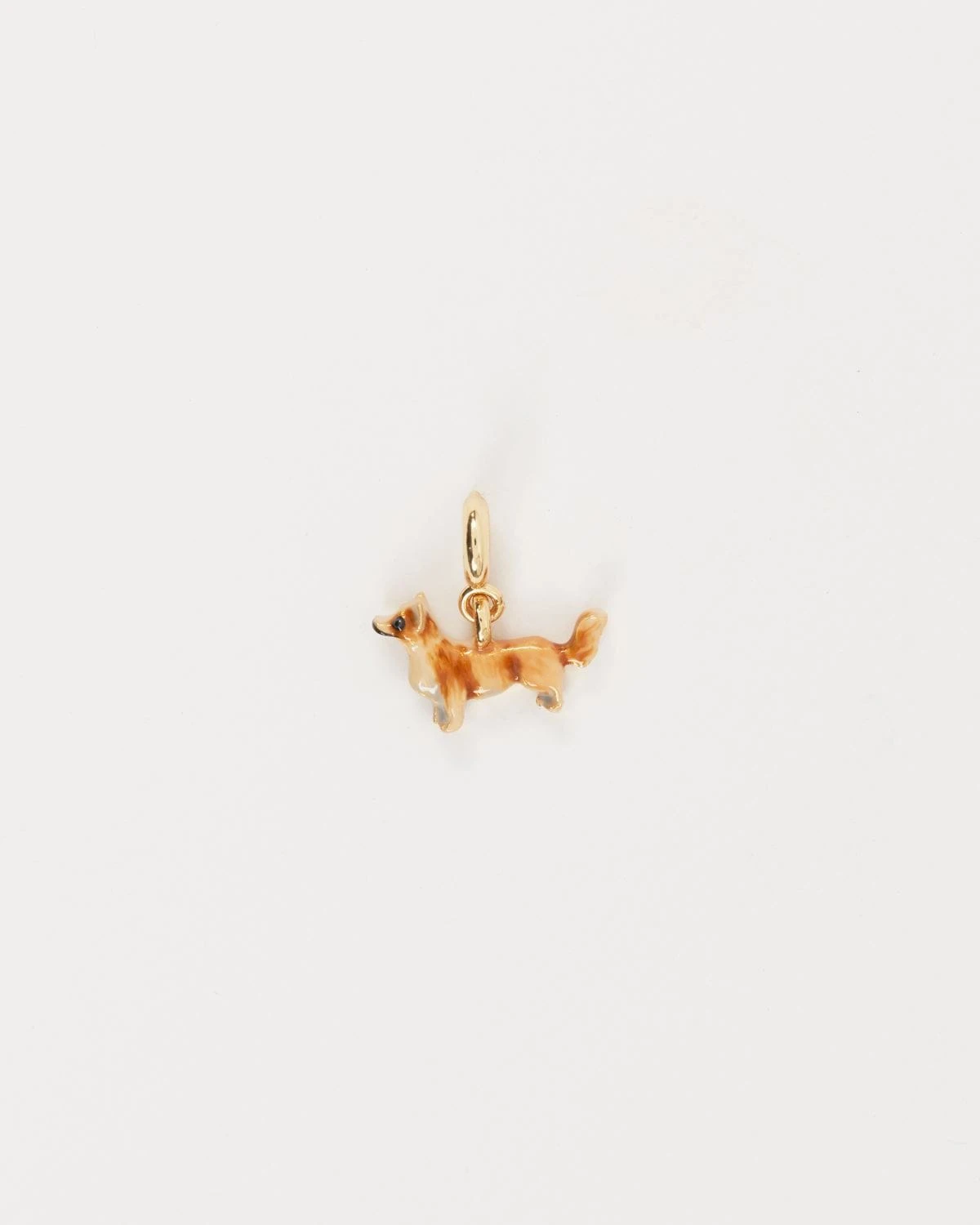 Enamel Corgi Charm 3 Enamel Corgi Charm