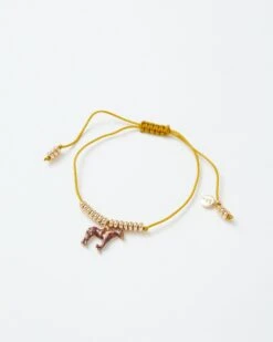 Enamel Farm Horse Bracelet