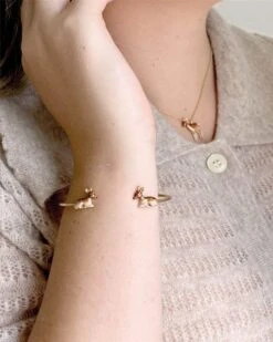 Enamel Fawn Necklace -Chic Accessories Shop enamel fawn necklace by fable england 40387267920116