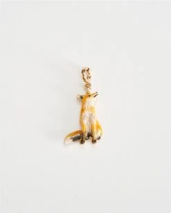 Enamel Fox Charm