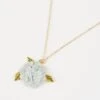 Enamel Hydrangea Necklace -Chic Accessories Shop enamel hydrangea necklace by fable england 40296572911860