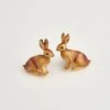 Enamel Rabbit Stud Earrings -Chic Accessories Shop enamel rabbit stud earrings by fable england 40872620032244