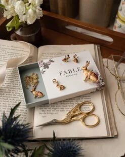 Enamel Rabbit Stud Earrings -Chic Accessories Shop enamel rabbit stud earrings by fable england 40877142638836