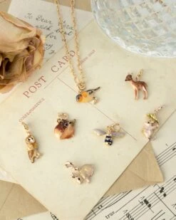 Enamel Squirrel Charm -Chic Accessories Shop enamel squirrel charm by fable england 31574603038884