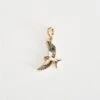 Enamel Swallow Charm -Chic Accessories Shop enamel swallow charm by fable england 40296573567220