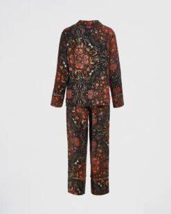 Folksy Fox Pyjamas Black -Chic Accessories Shop folksy fox pyjamas black by fable england 40327774011636