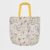 Meadow Creatures Folding Nylon Tote Bag - Ivory -Chic Accessories Shop meadow creatures folding nylon tote bag ivory by fable england 40872630386932