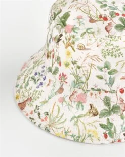 Meadow Creatures Marshmallow Bucket Hat -Chic Accessories Shop meadow creatures marshmallow bucket hat by fable england 40872678293748