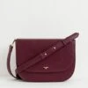 Nina Messenger Handbag - Burgundy -Chic Accessories Shop nina messenger handbag burgundy by fable england 39948896141556