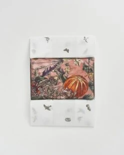 Nocturnal Garden Silk Blend Scarf - Pink Lady -Chic Accessories Shop nocturnal garden silk blend scarf pink lady by fable england 40327832568052