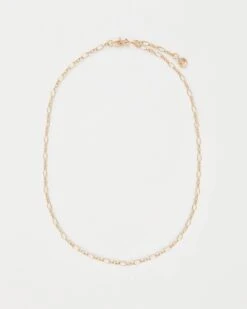Oval Figaro Chain Necklace