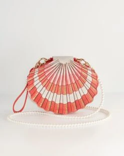 Pearl Clam Shell Crossbody Bag -Chic Accessories Shop pearl clam shell crossbody bag by fable england 41228310577396