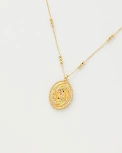 Pisces Zodiac Necklace