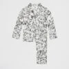 Tree Of Life Monochrome Long Pyjamas -Chic Accessories Shop tree of life monochrome long pyjamas by fable england 40690314707188