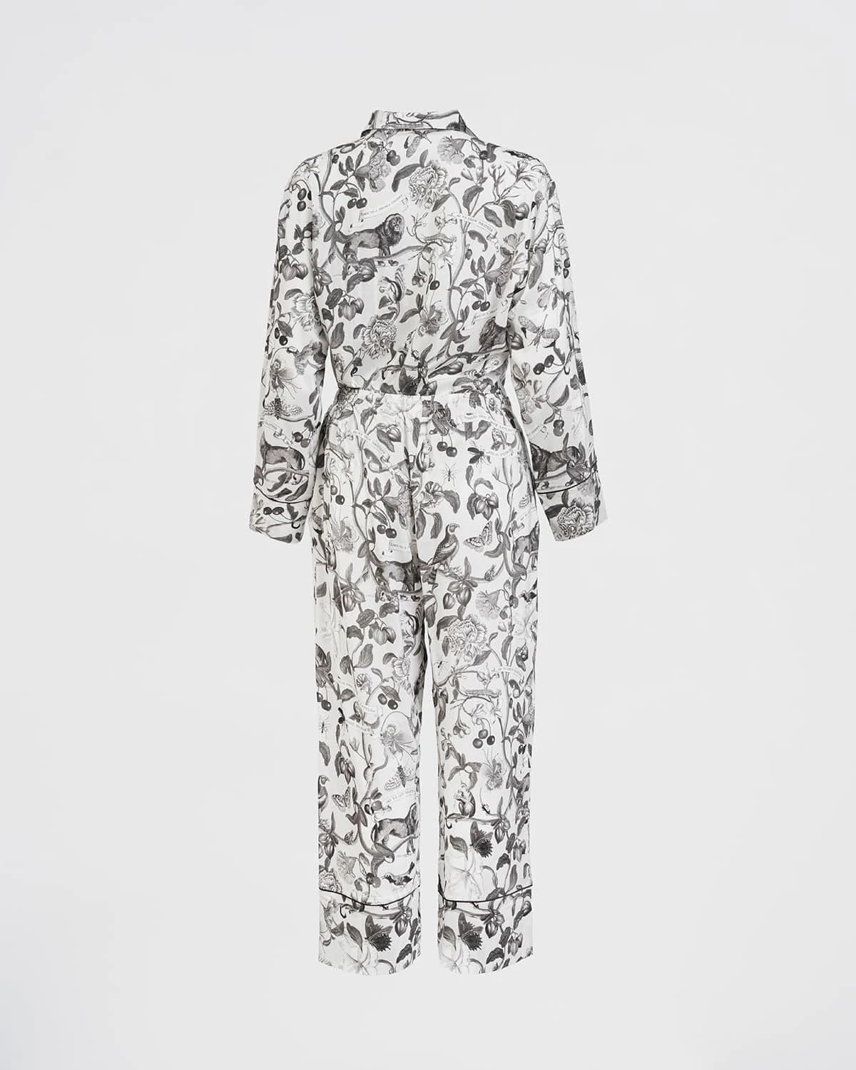 Tree Of Life Monochrome Long Pyjamas 8 Tree Of Life Monochrome Long Pyjamas - Image 6