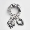 Tree Of Life Monochrome Square Scarf -Chic Accessories Shop tree of life monochrome square scarf by fable england 40690235277556