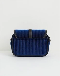 Vivianne Velvet Camera Bag - Sapphire Blue -Chic Accessories Shop vivianne velvet camera bag sapphire blue by fable england 40296582807796