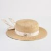Whispering Sand Vintage Sand Raffia Hat 1 Whispering Sand Vintage Sand Raffia Hat -Chic Accessories Shop whispering sand vintage sand raffia hat by fable england 41229072531700