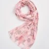 Whispering Sands Lotus Pink Lightweight Scarf -Chic Accessories Shop whispering sands lotus pink lightweight scarf by fable england 41228354289908