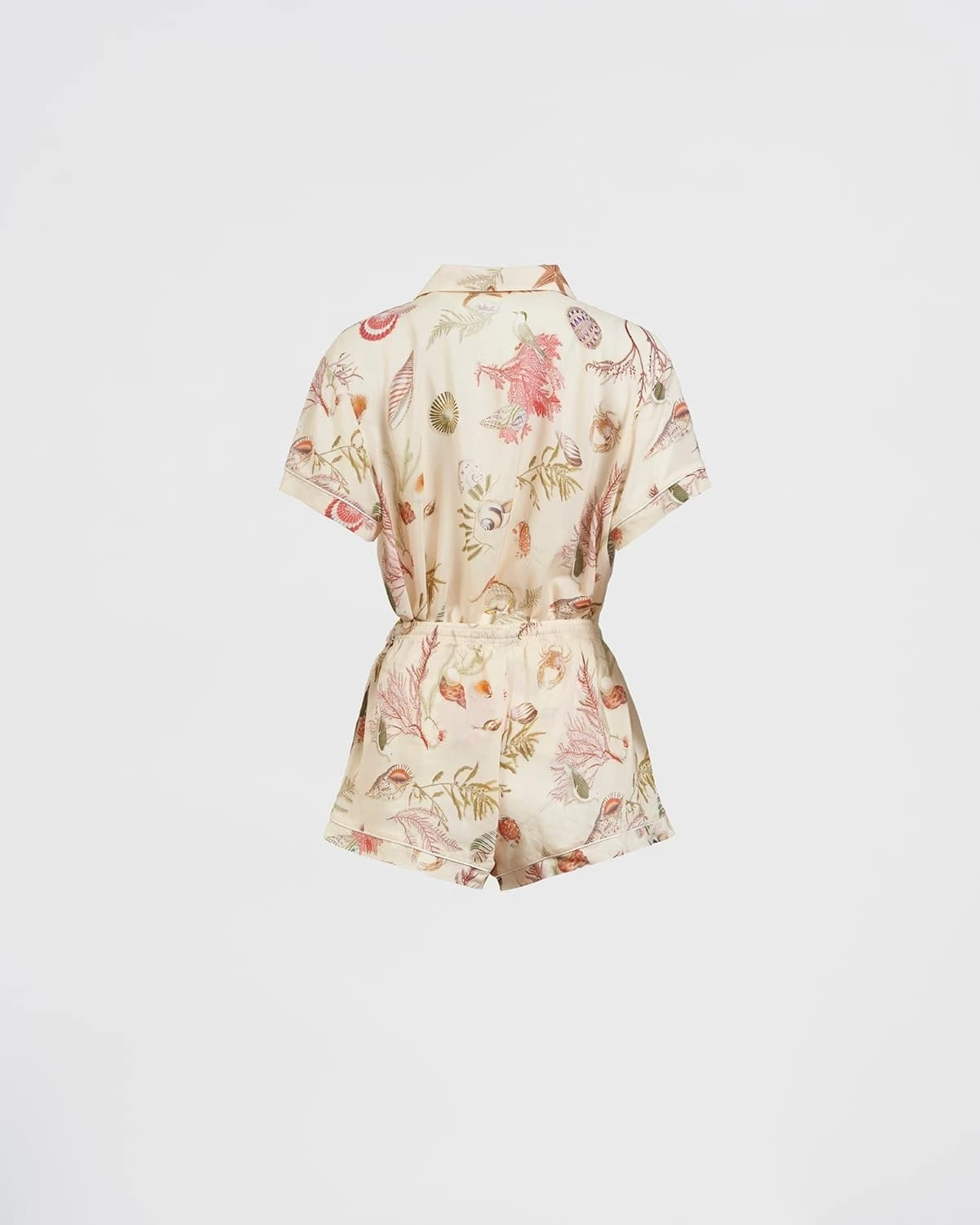 Whispering Sands Lotus Pink Short Pyjamas 9 Whispering Sands Lotus Pink Short Pyjamas - Image 7