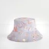 Whispering Sands Vintage Blue Bucket Hat -Chic Accessories Shop whispering sands vintage blue bucket hat by fable england 41229069418740